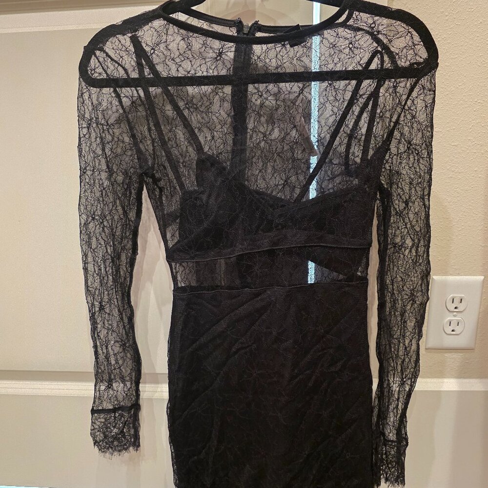 Black Forever 21 Lace Dress NWT